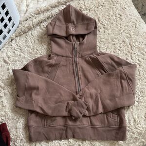 Lululemon Brown Hooded Sweatshirt